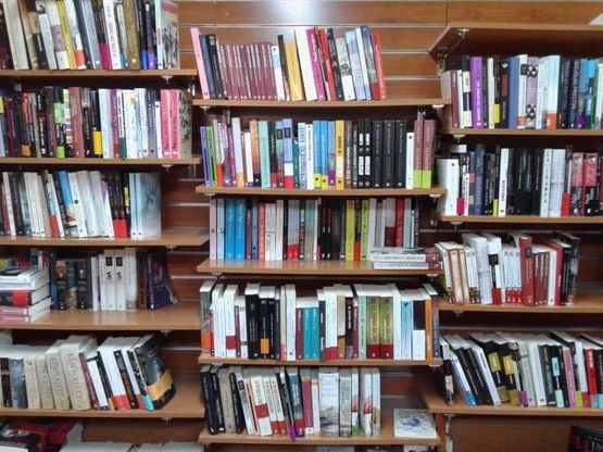 Librería Bárbara libros organizados en repisas